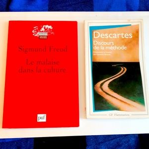 2 books in French philosophy and psychology
